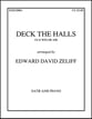 Deck the Halls SATB choral sheet music cover